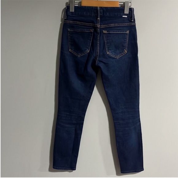 MOTHER The High Waisted Looker Crop in Hot Rod - Picture 5 of 8